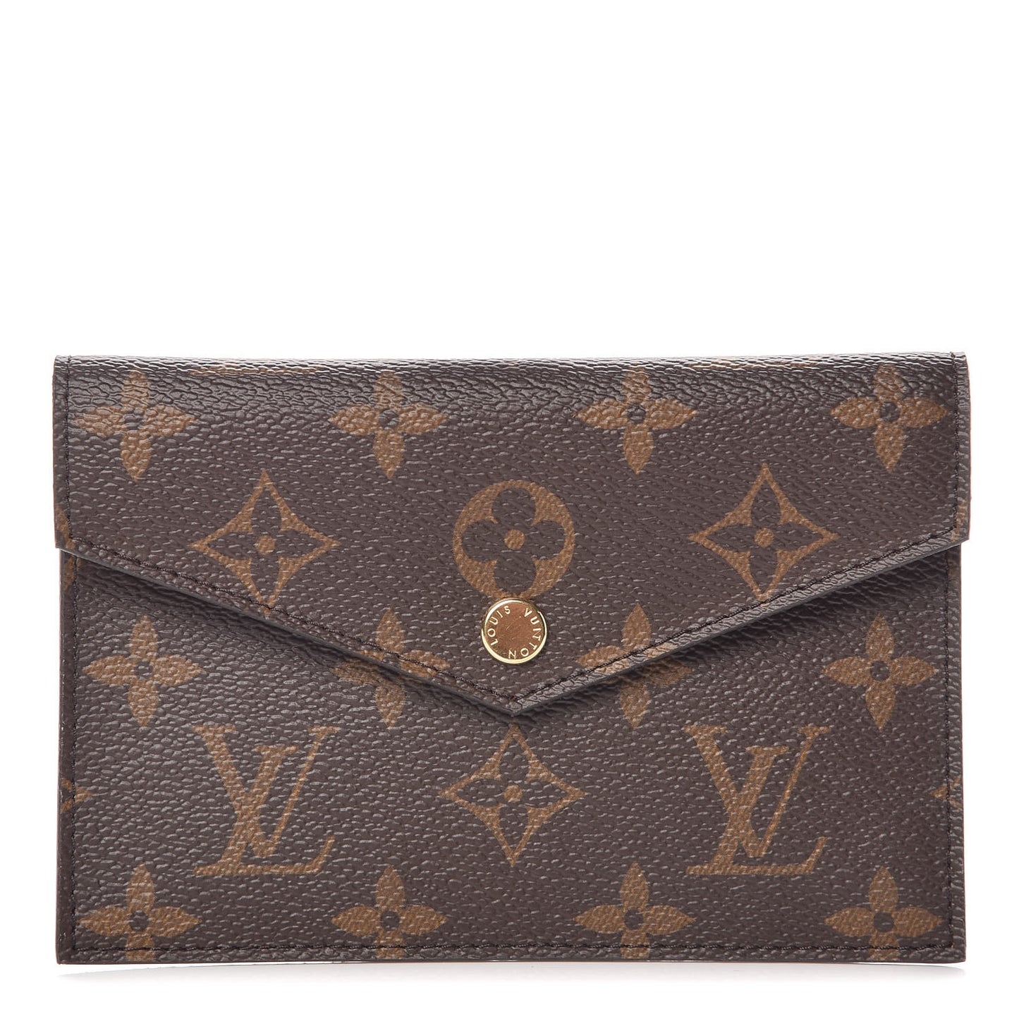 Monogram Daily Organizer Envelope Insert Red