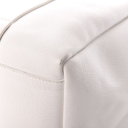 Balenciaga Smooth Calfskin Double Sided Small Everyday Tote Optic White Black 14 of 18