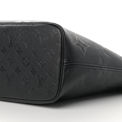 Louis Vuitton Empreinte Monogram Giant Neverfull MM Black 10 of 10
