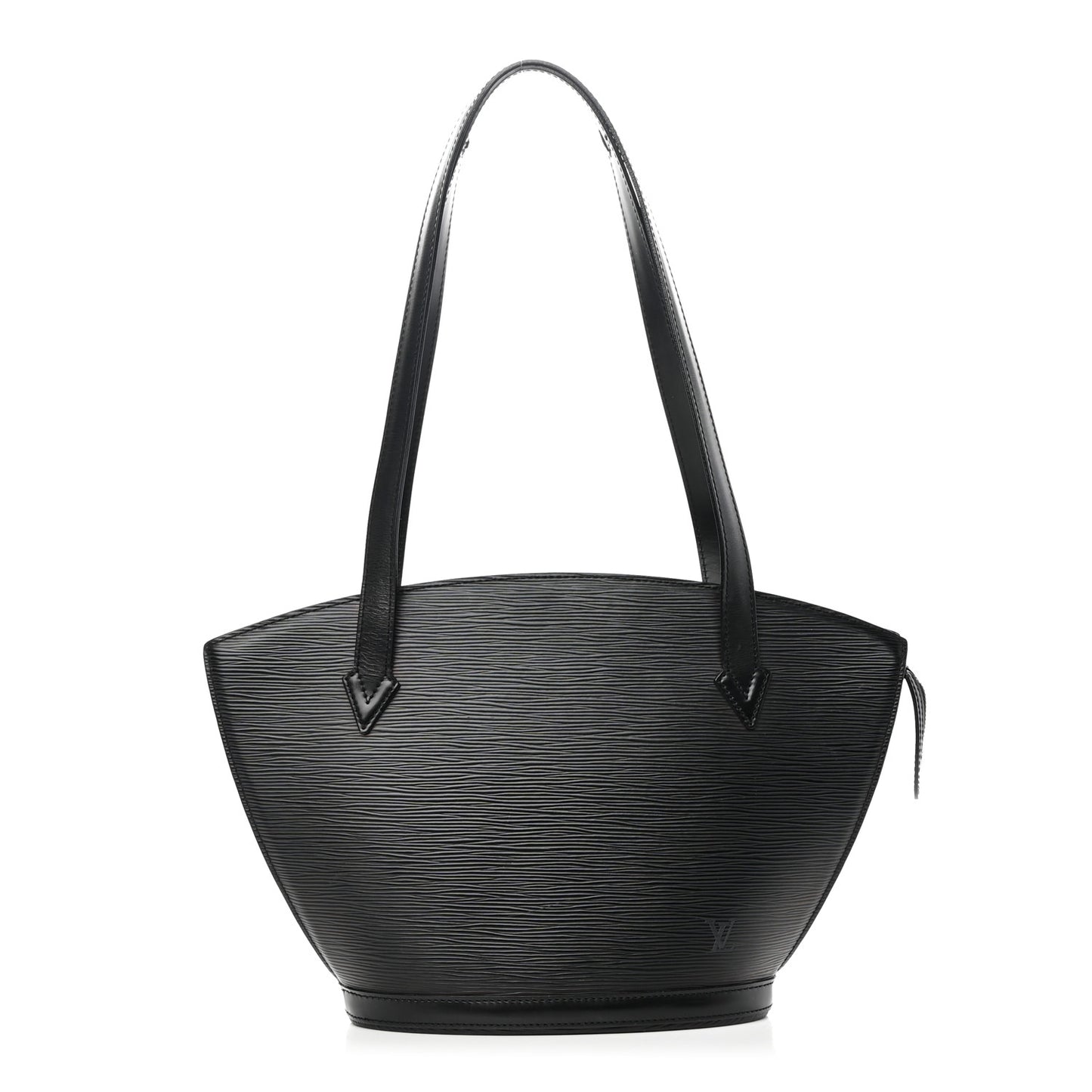 Epi Saint Jacques PM Long Straps Black
