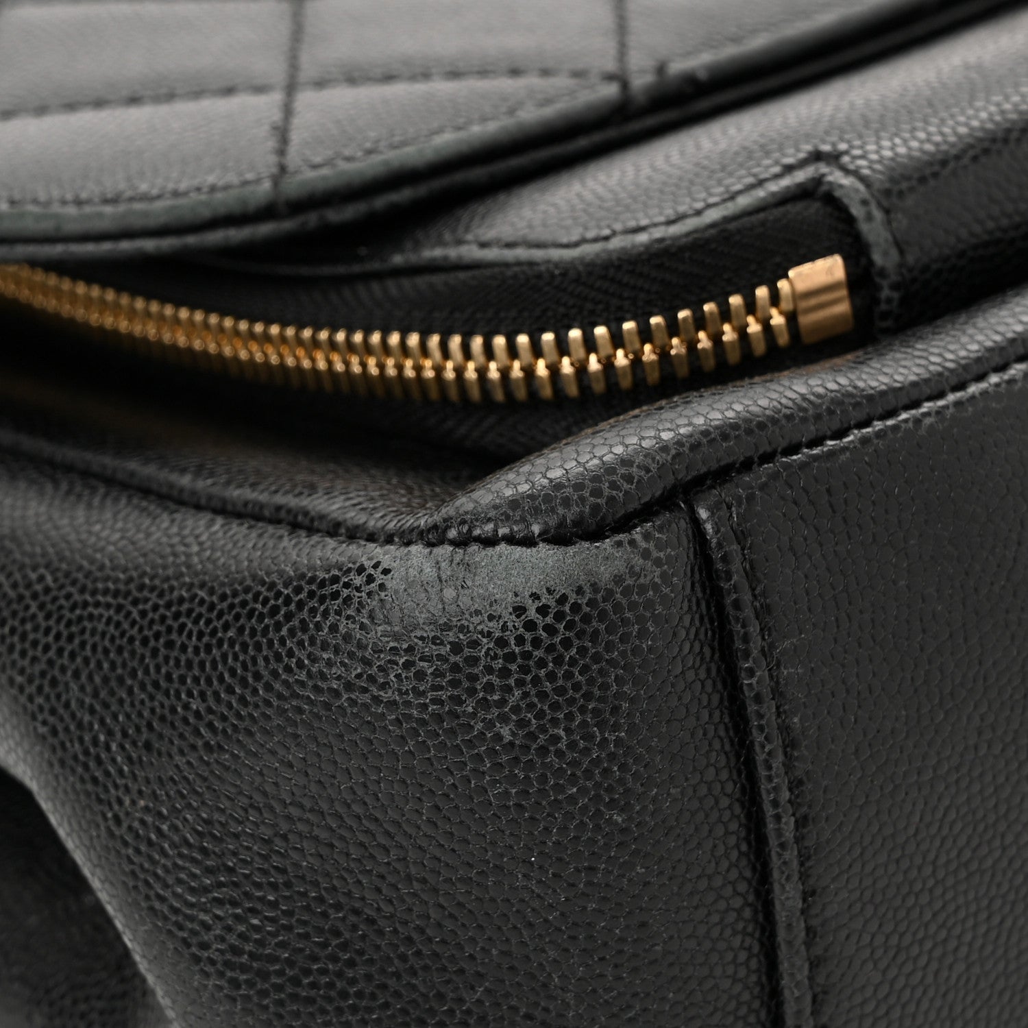 Chanel Caviar Quilted Large Business Affinity Flap Black 12 of 13