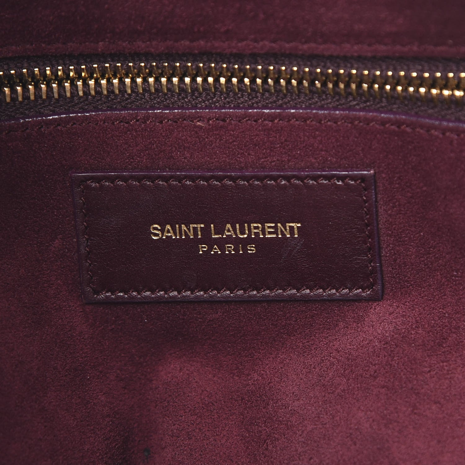 Saint Laurent Calfskin Classic Duffle 6 Amarena 5 of 21