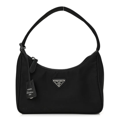 Prada Tessuto Nylon Mini Re-Edition 2000 Bag Black 1 of 10