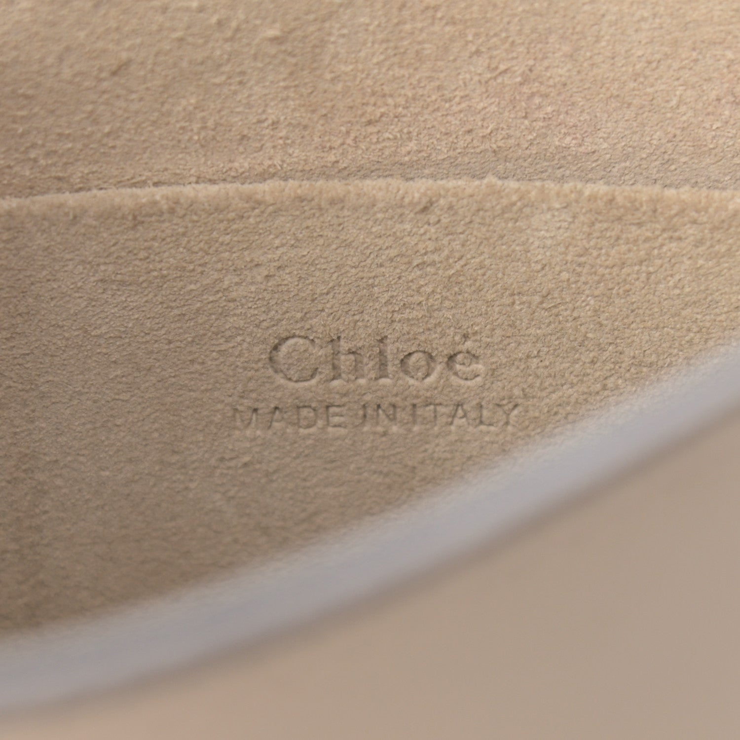 Chloe Calfskin Suede Small Nile Bracelet Bag Motty Grey 6 of 16