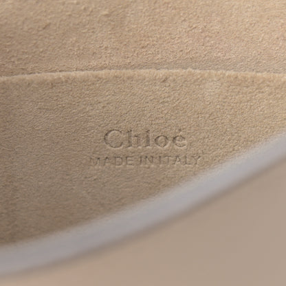 Chloe Calfskin Suede Small Nile Bracelet Bag Motty Grey 6 of 16