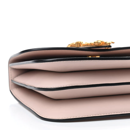 Versace Vitello Barocco Virtus Top Handle Shoulder Bag Pink 8 of 9