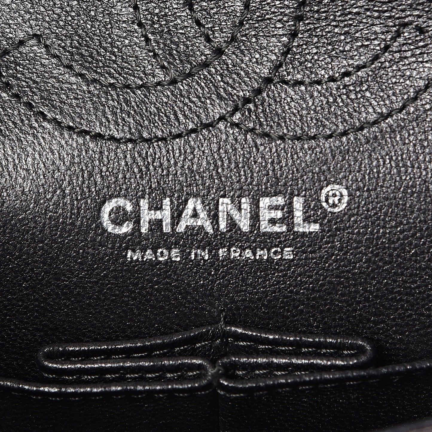 Metallic Aged Calfskin 2.55 Reissue 224 Flap Pewter