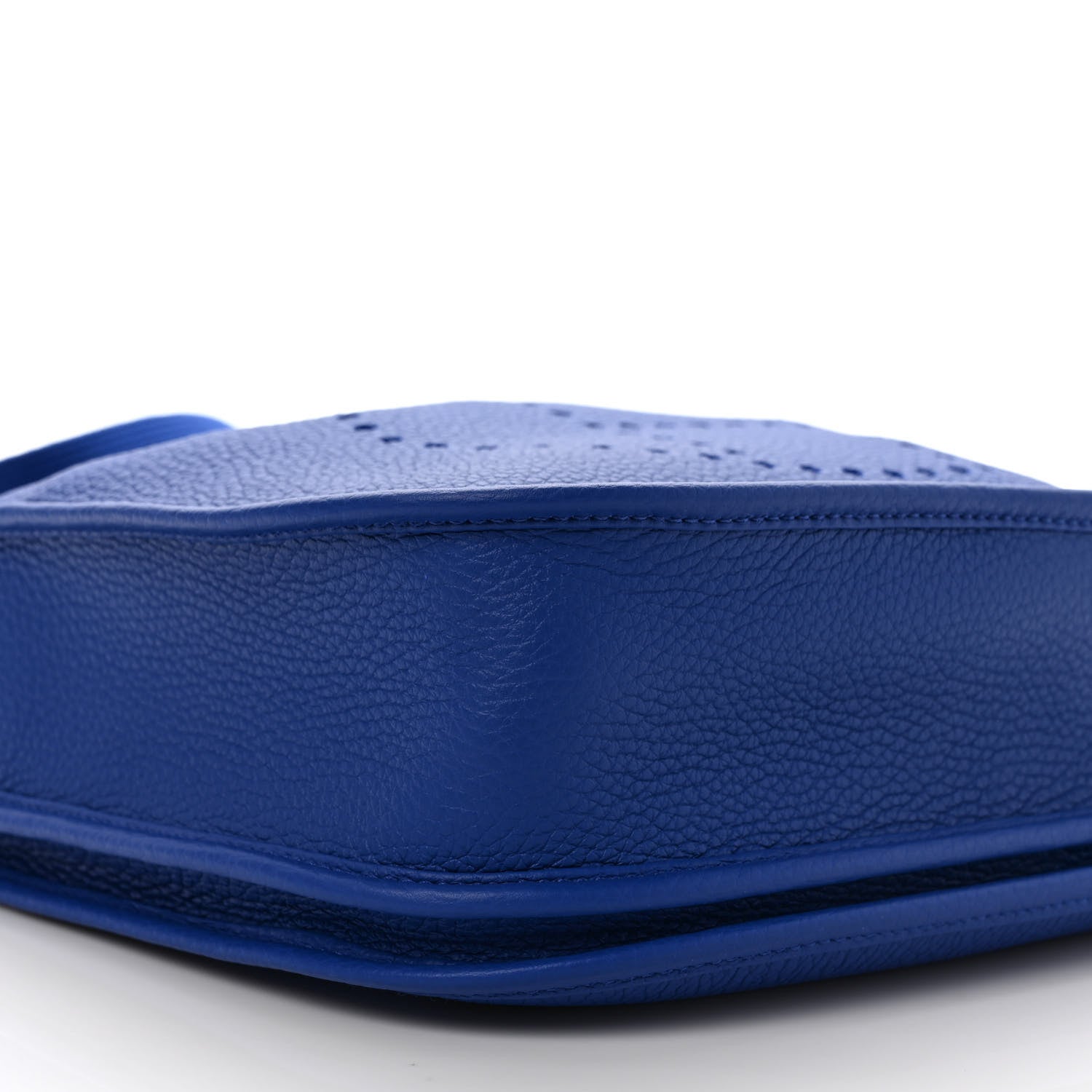 Hermes Taurillon Clemence Evelyne III PM Bleu Royal 7 of 9