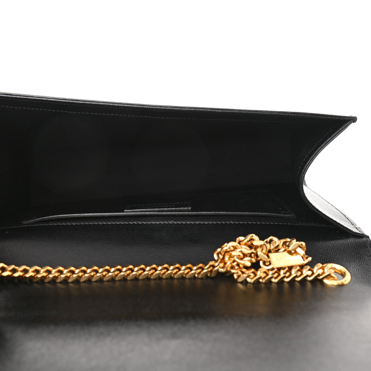Grain De Poudre Large Classic Monogram Kate Satchel Black