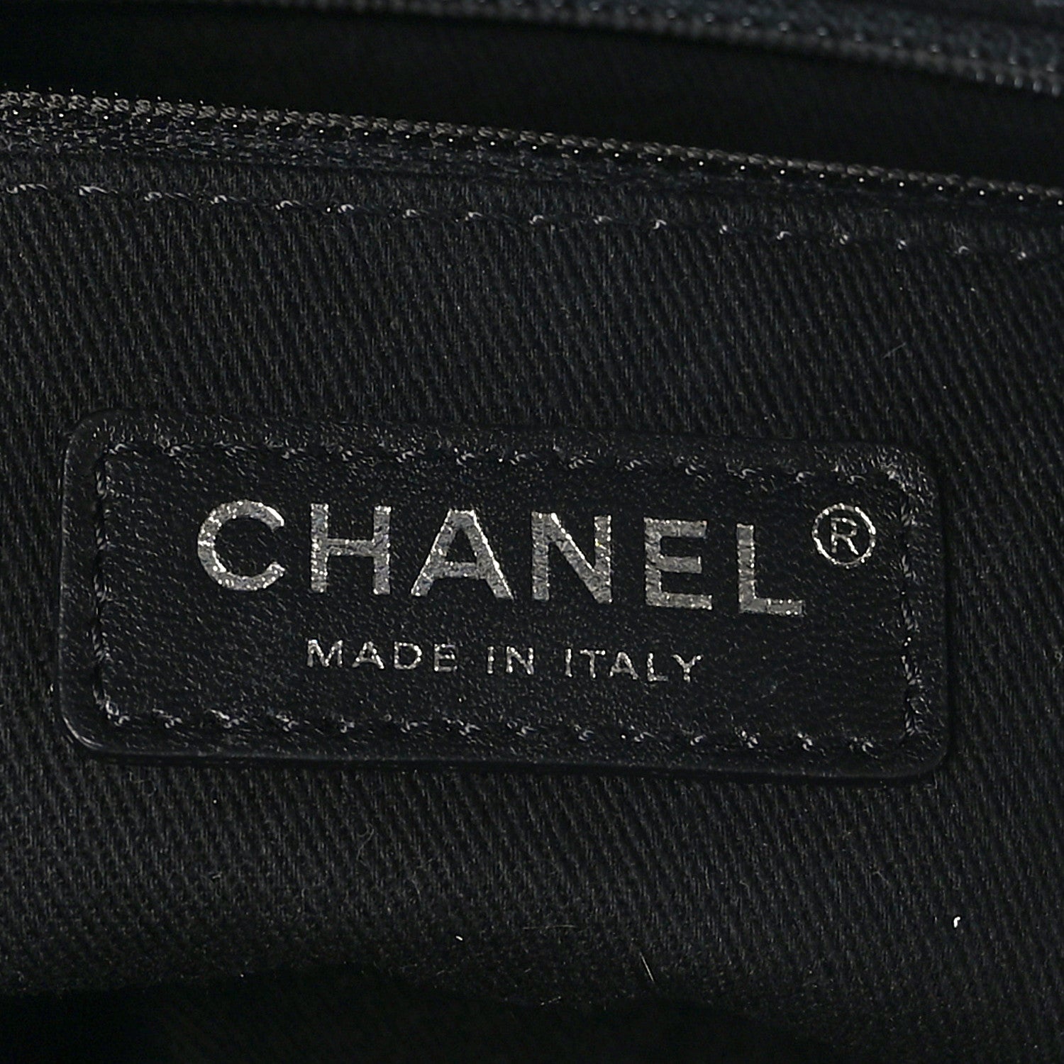 Chanel Mixed Fibers Deauville Bowling Bag Black 6 of 9