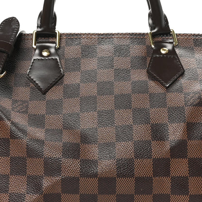 Louis Vuitton Damier Ebene Speedy Bandouliere 30 7 of 12