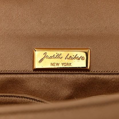 Judith Leiber Crystal Satin Clutch Gold 7 of 11