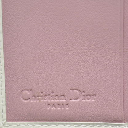 Christian Dior Canvas Patent Diorissimo Girly Wallet Pink 6 of 7