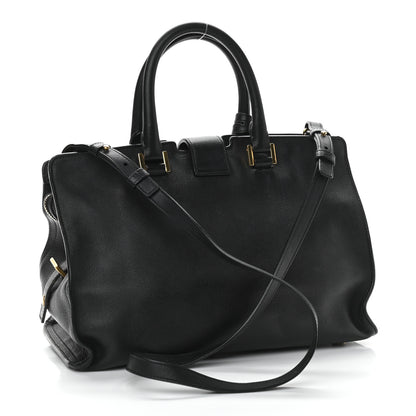 Saint Laurent Calfskin Small Classic Y Cabas Black 2 of 12