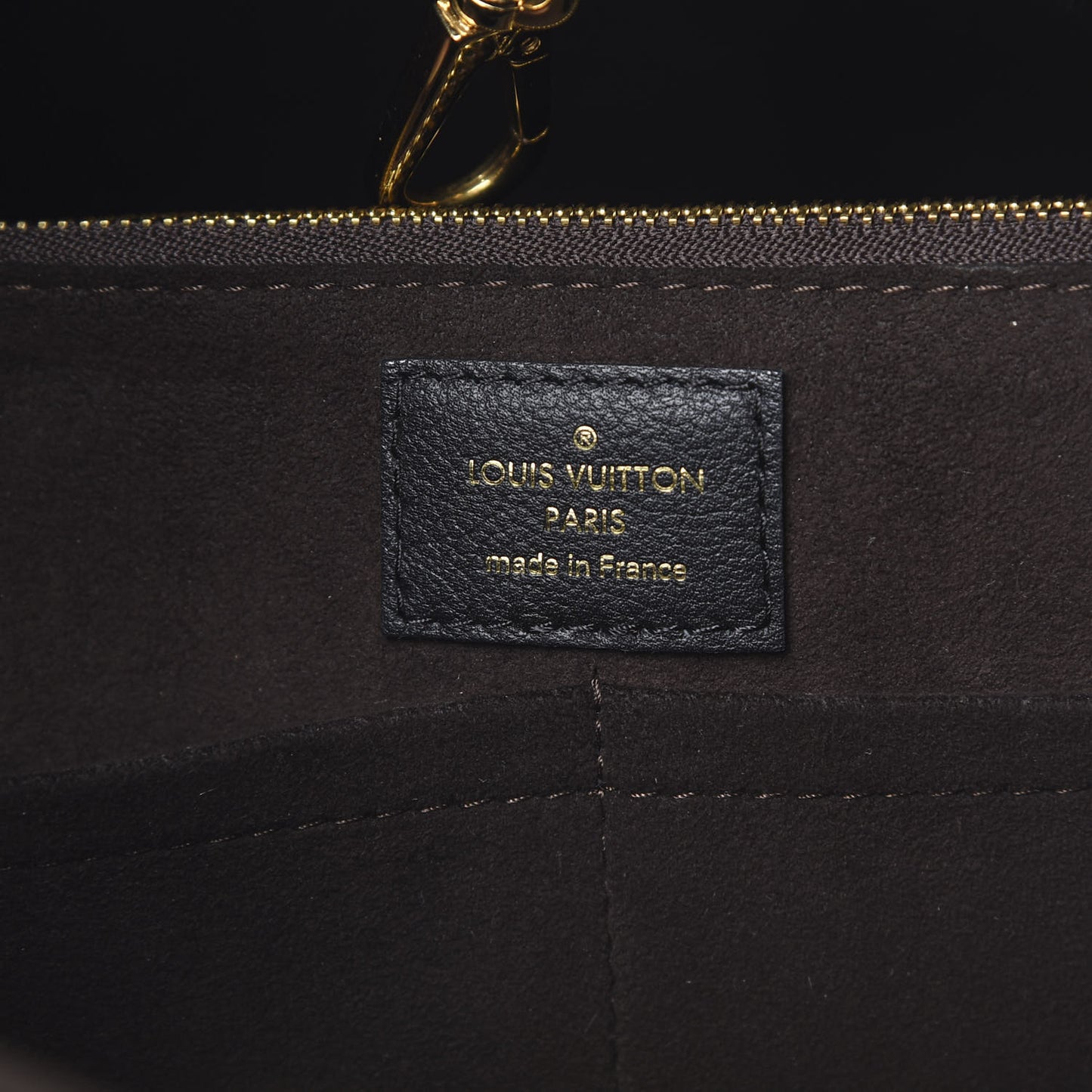 Calfskin Monogram Kimono Tote Black