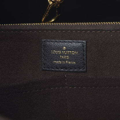 Louis Vuitton Calfskin Monogram Kimono Tote Black 6 of 12