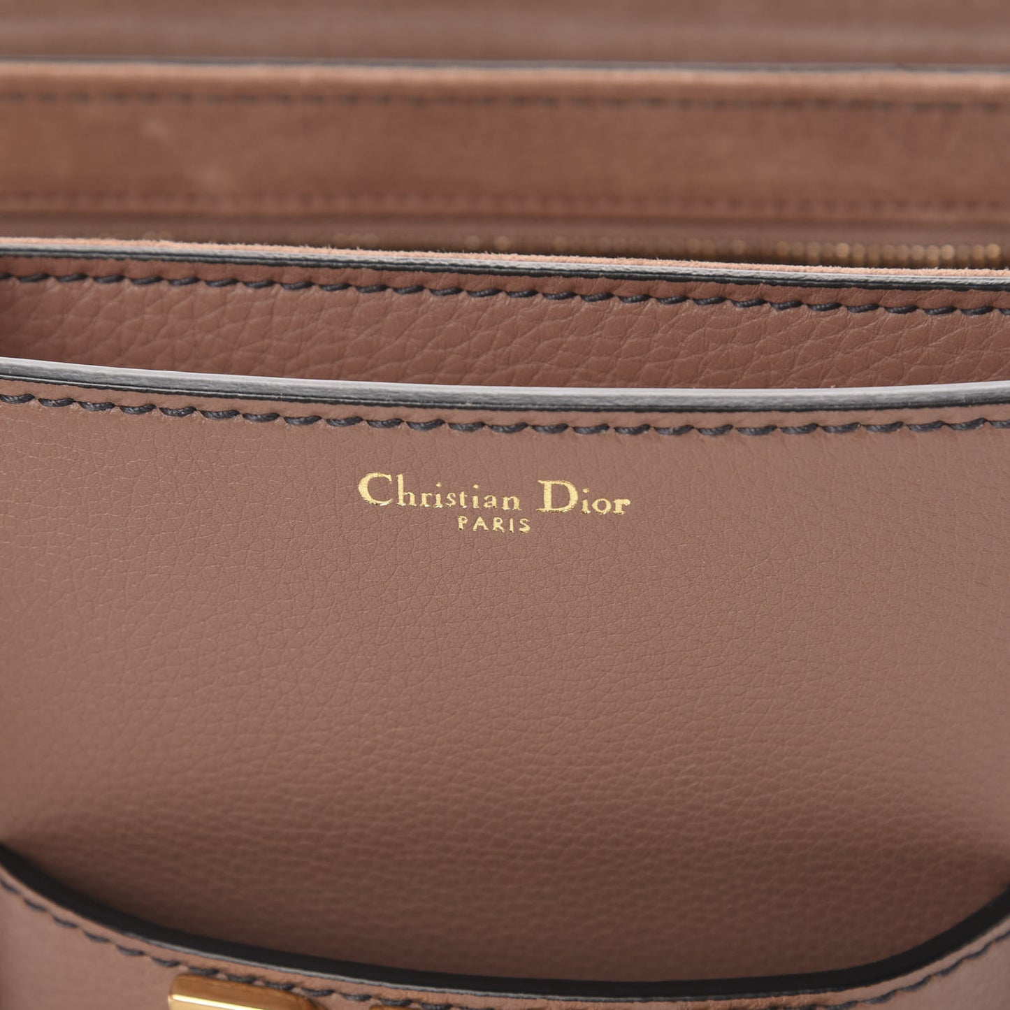 Grained Calfskin Dio(r)evolution Flap Bag Petale
