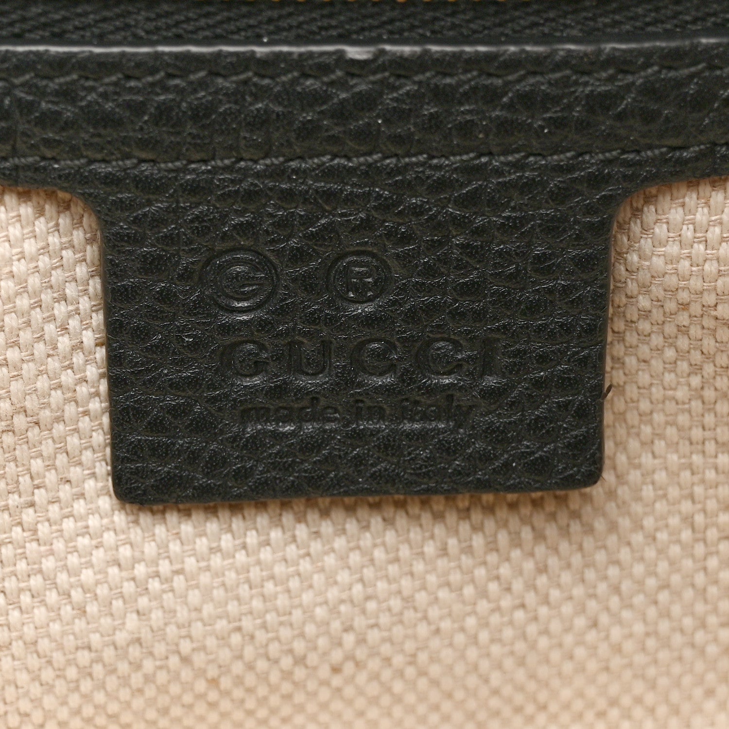 Gucci Pebbled Calfskin Large Soho Hobo Black 6 of 13