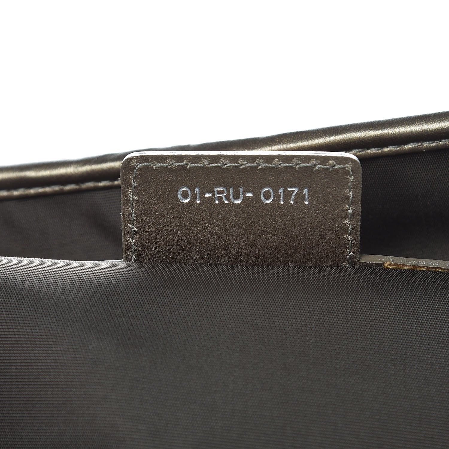 Christian Dior Coated Canvas Cannage Small Panarea Tote Grey 7 of 10