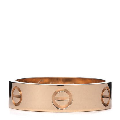 Cartier 18K Yellow Gold 5.5mm LOVE Ring 58 8.5 1 of 5