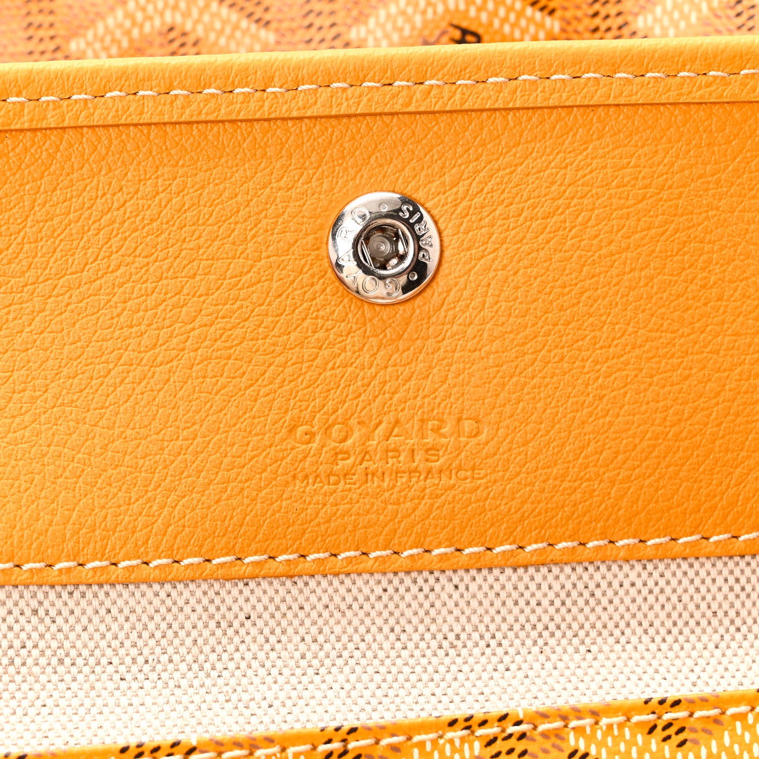 Goyard Goyardine Saint Louis PM Yellow 7 of 11