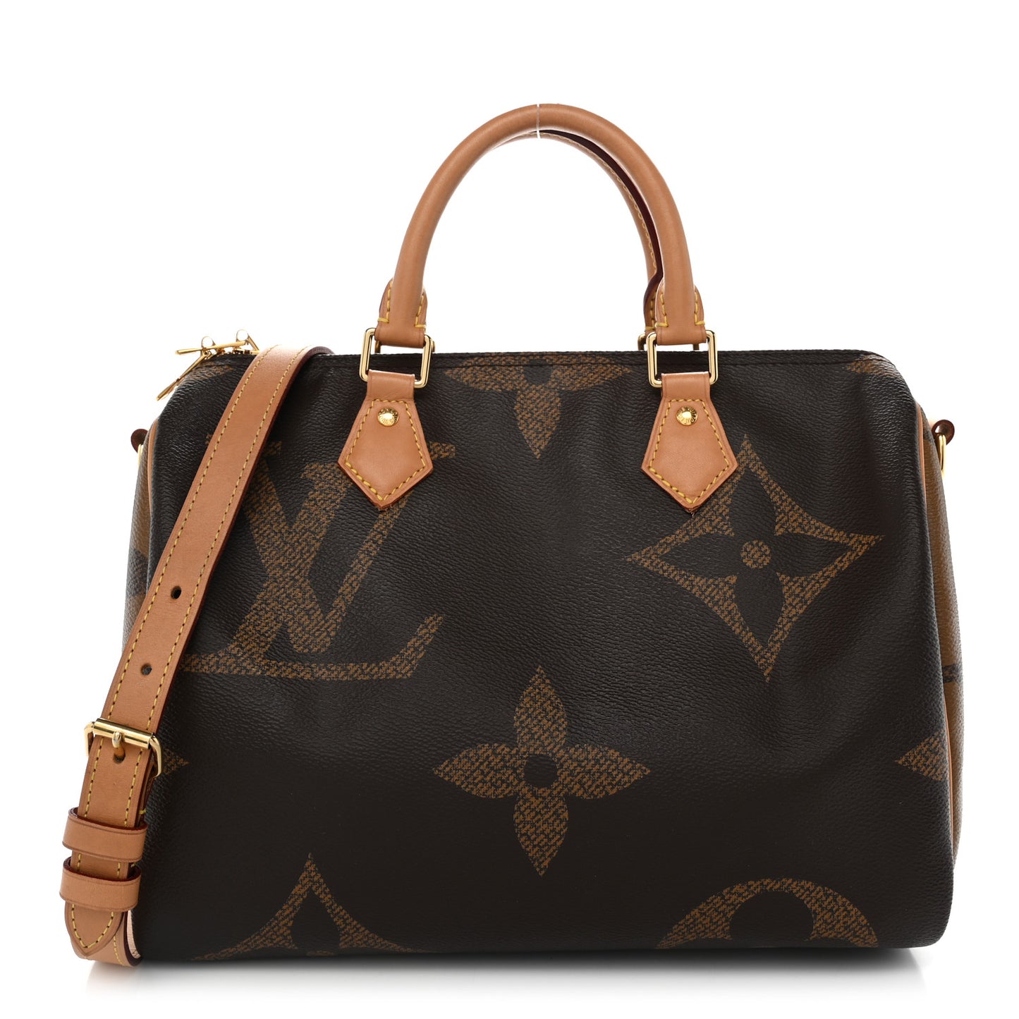 Reverse Monogram Giant Speedy Bandouliere 30