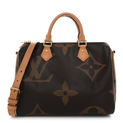 Louis Vuitton Reverse Monogram Giant Speedy Bandouliere 30 1 of 12