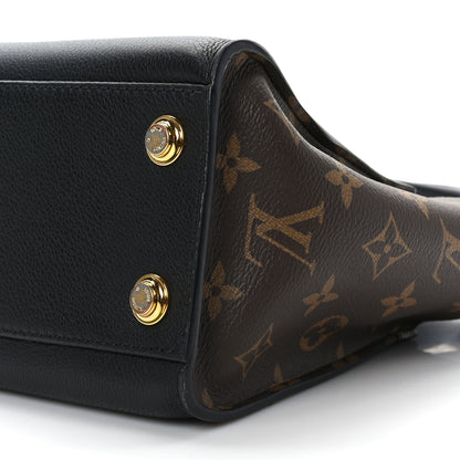 Louis Vuitton Calfskin Monogram On My Side PM Black 8 of 8