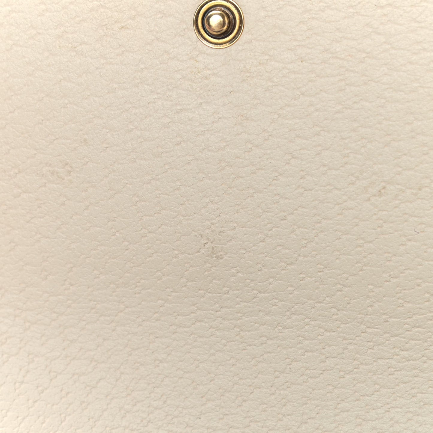 GG Supreme Monogram Web Queen Margaret Chain Wallet White