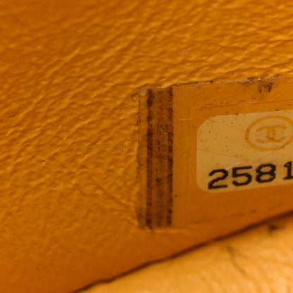 Chanel Caviar Quilted Mini Square Flap Yellow 7 of 13