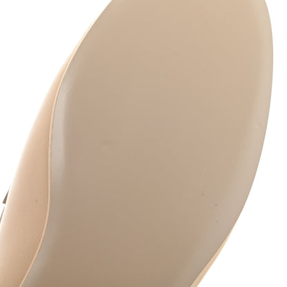 Chanel Lambskin CC Loafers 40.5 Beige 10 of 13