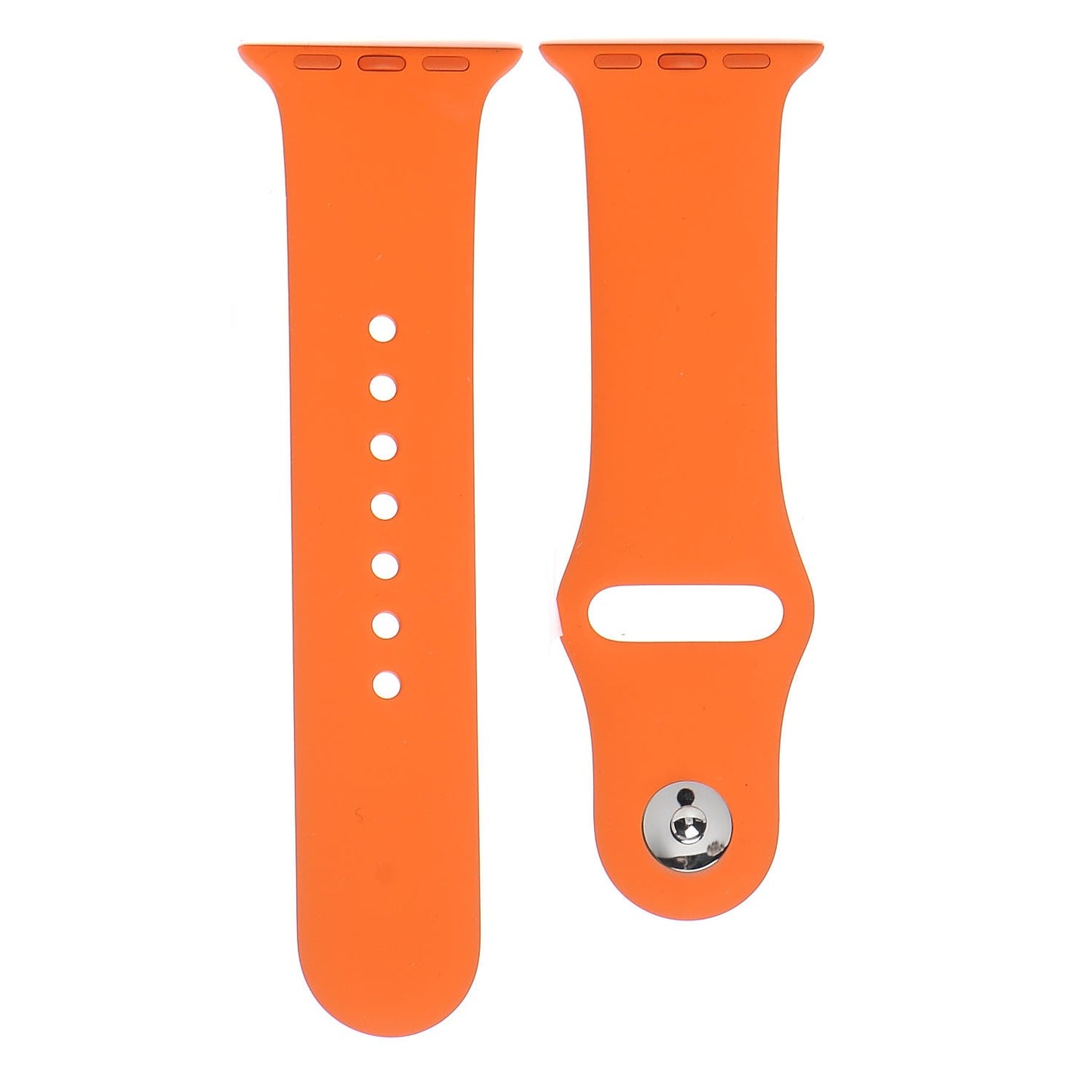 Silicone 38mm Apple Sports Watch Single Tour Band Orange