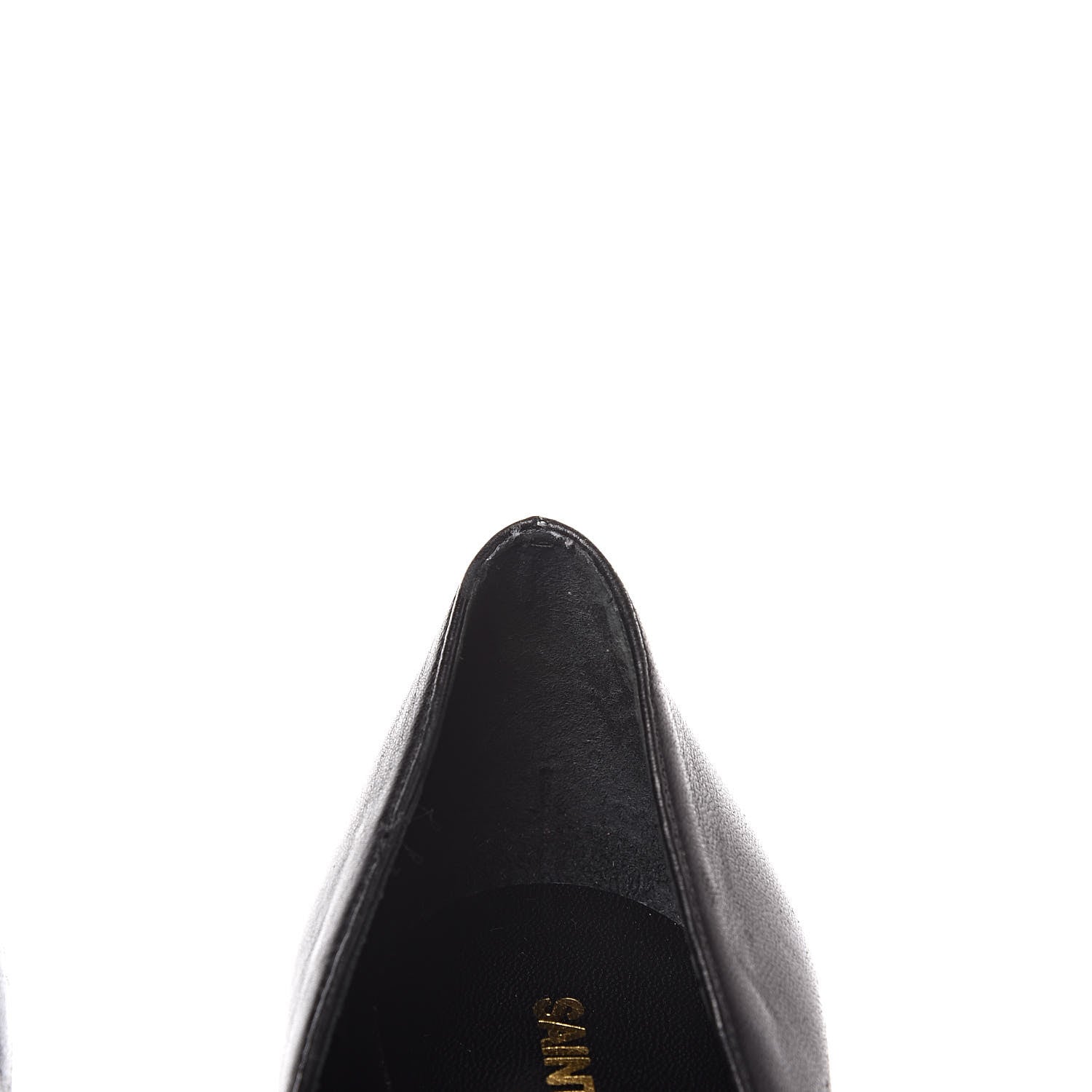 Saint Laurent Leather Classic Paris 80 Cap Toe Escarpin Pumps 34.5 Black 20 of 22