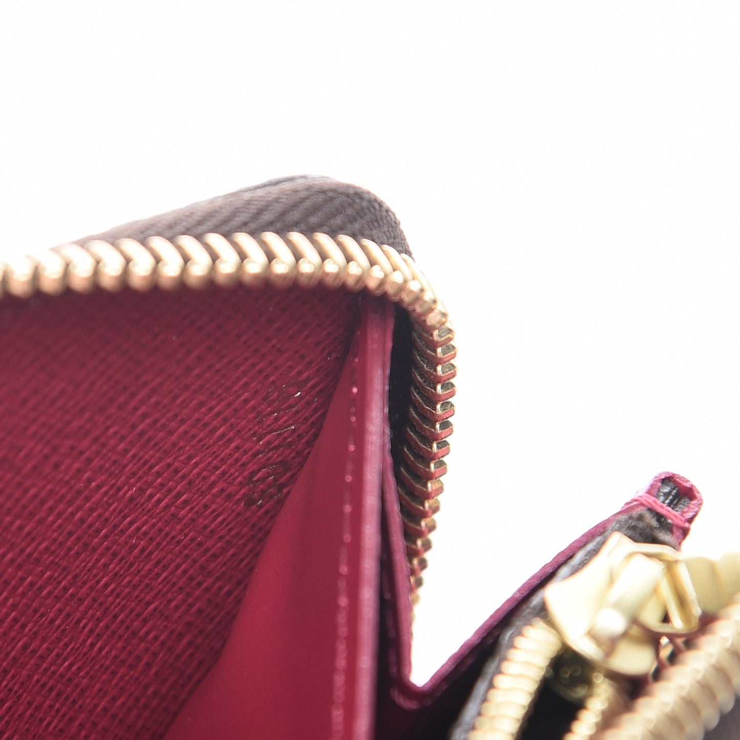 Monogram Clemence Wallet Fuchsia