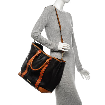 Burberry Grainy Calfskin Large Jameson Chocolate 2 of 7