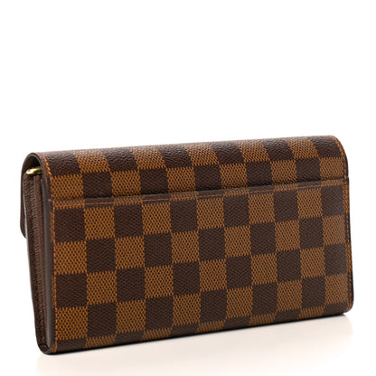 Louis Vuitton Damier Ebene Sarah Wallet NM 3 of 6