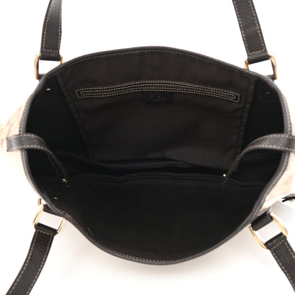 Gucci Crystal Monogram Medium Abbey Shoulder Bag Dark Brown 5 of 10