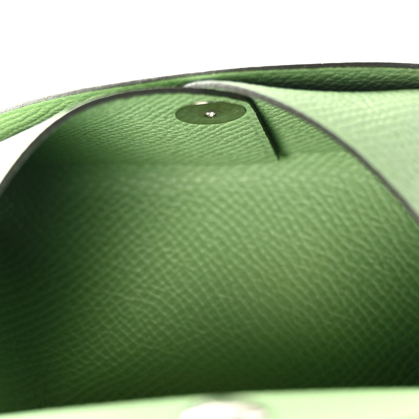 Epsom Calvi Duo Card Case Vert Criquet