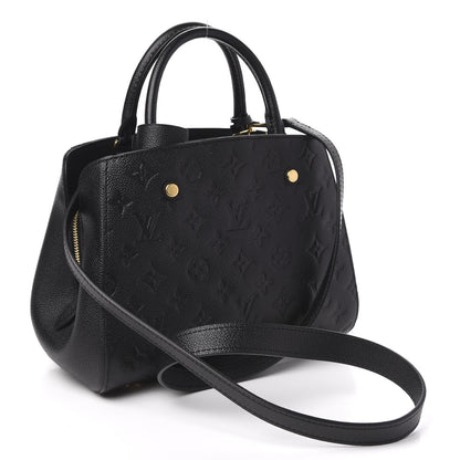 Louis Vuitton Empreinte Montaigne BB Black 3 of 10