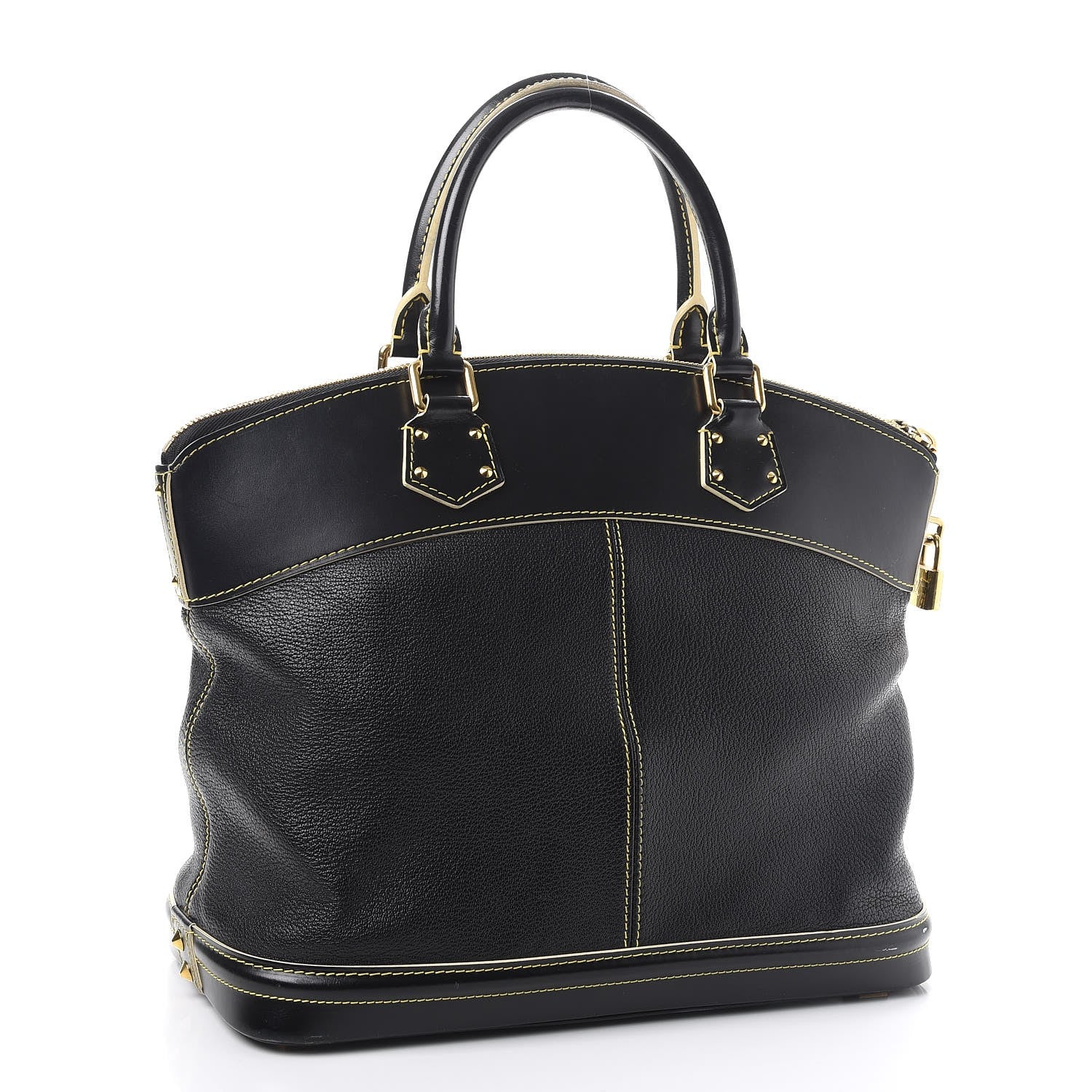 Louis Vuitton Suhali Lockit PM Black 3 of 13