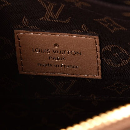 Louis Vuitton Calfskin Metal Monogram Alma BB Camel Brown 6 of 11
