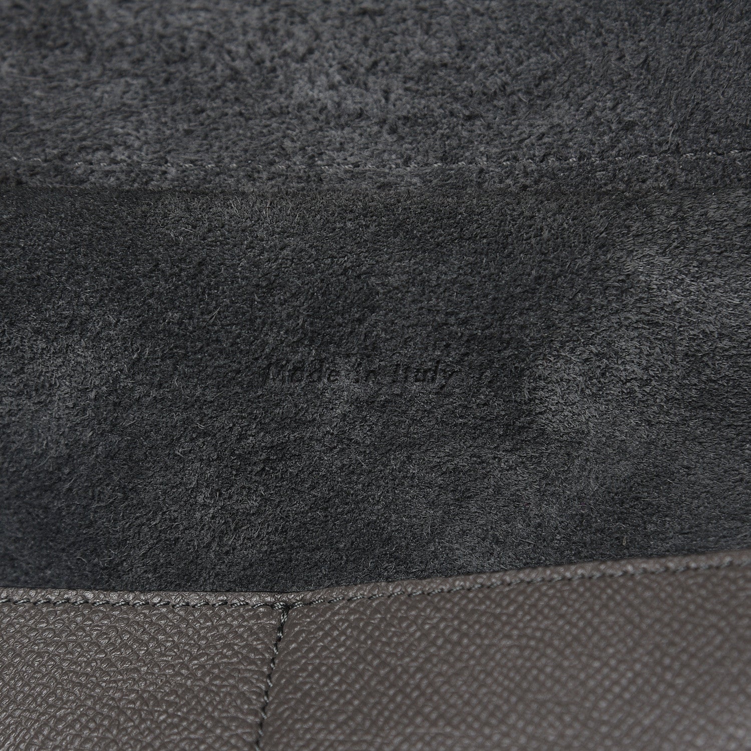 Celine Grained Calfskin Mini Belt Bag Grey 8 of 10
