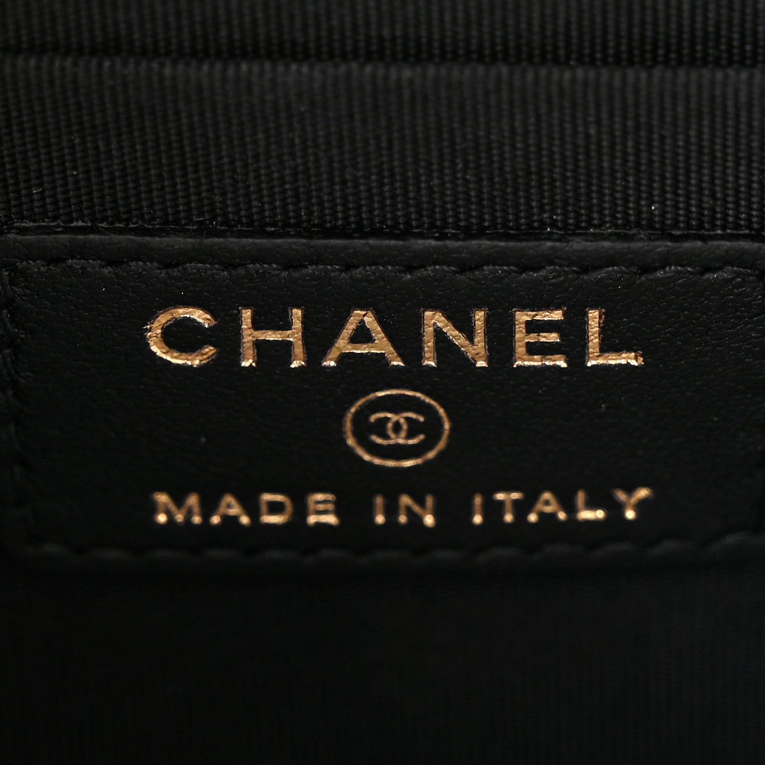 Chanel Lambskin Quilted Mini Trendy CC Chain Wallet Black 6 of 11