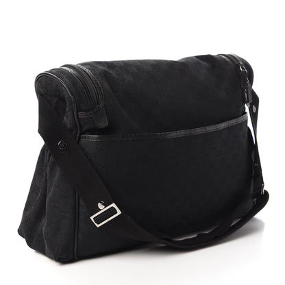 Gucci Monogram Large Diaper Bag Black 3 of 10