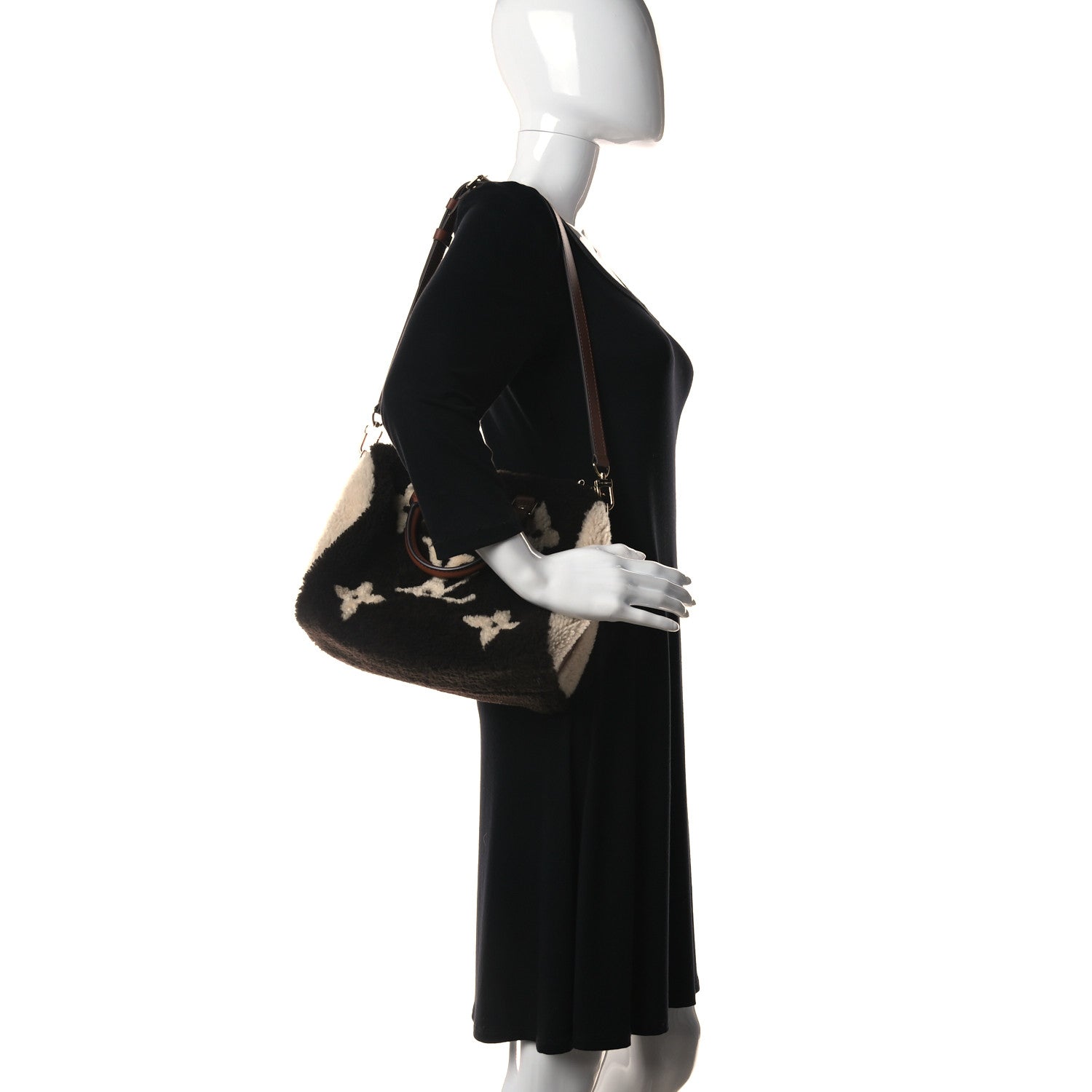 Louis Vuitton Monogram Teddy Speedy Bandouliere 25 2 of 11