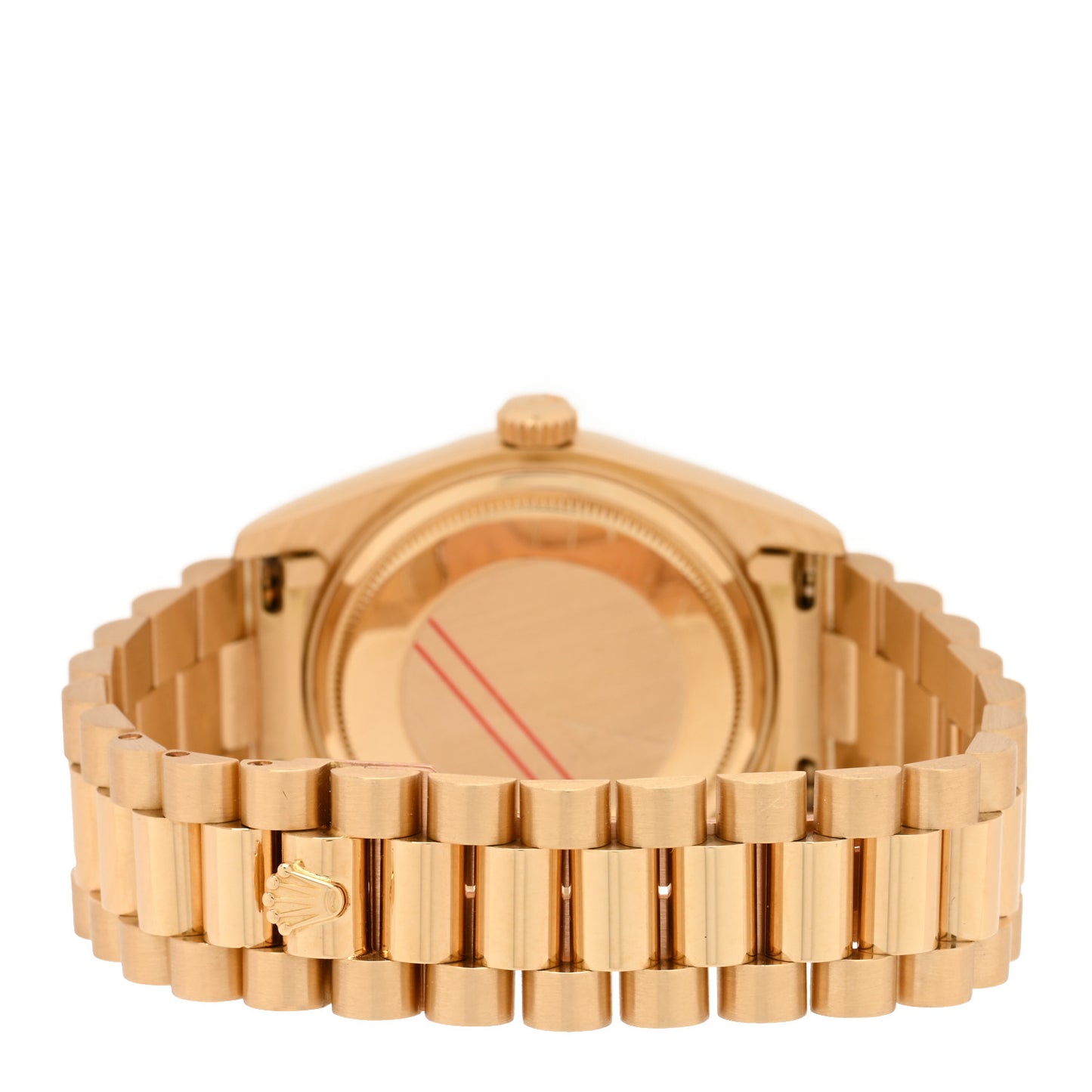 18K Yellow Gold Diamond 36mm Oyster Perpetual Day-Date President Watch Champagne 18038