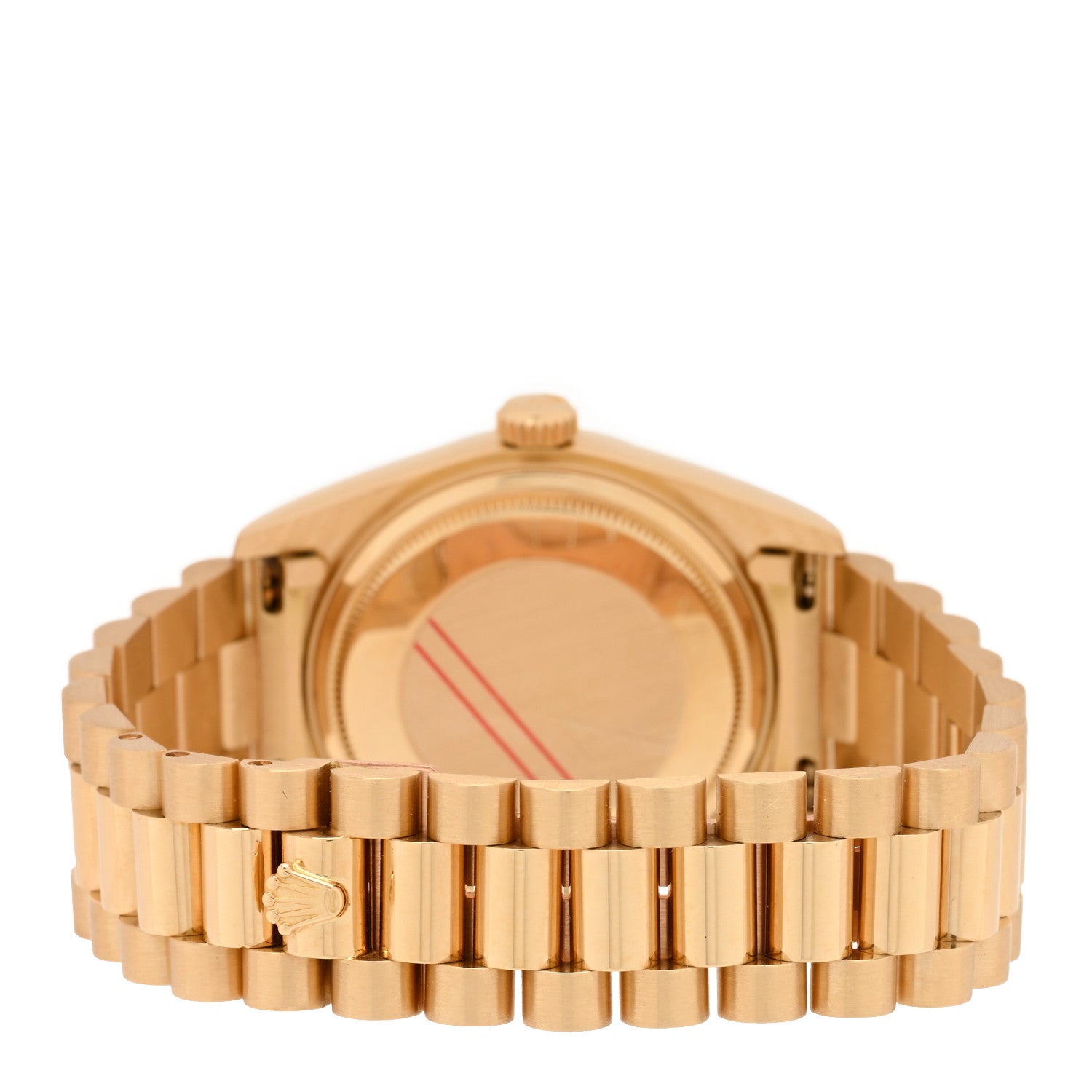 Rolex 18K Yellow Gold Diamond 36mm Oyster Perpetual Day-Date President Watch Champagne 18038 3 of 4