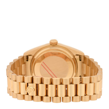 Rolex 18K Yellow Gold Diamond 36mm Oyster Perpetual Day-Date President Watch Champagne 18038 3 of 4