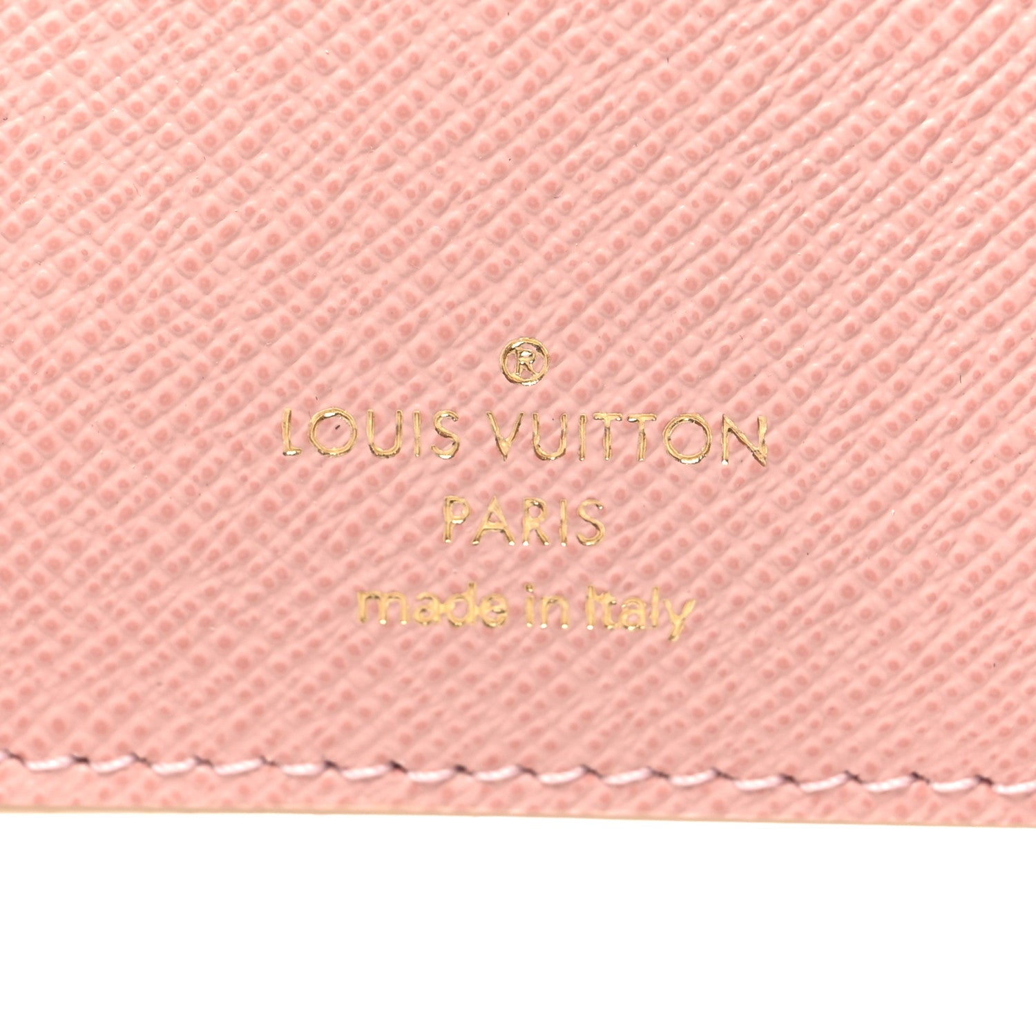 Louis Vuitton Damier Azur Victorine Wallet Rose Ballerine 7 of 7
