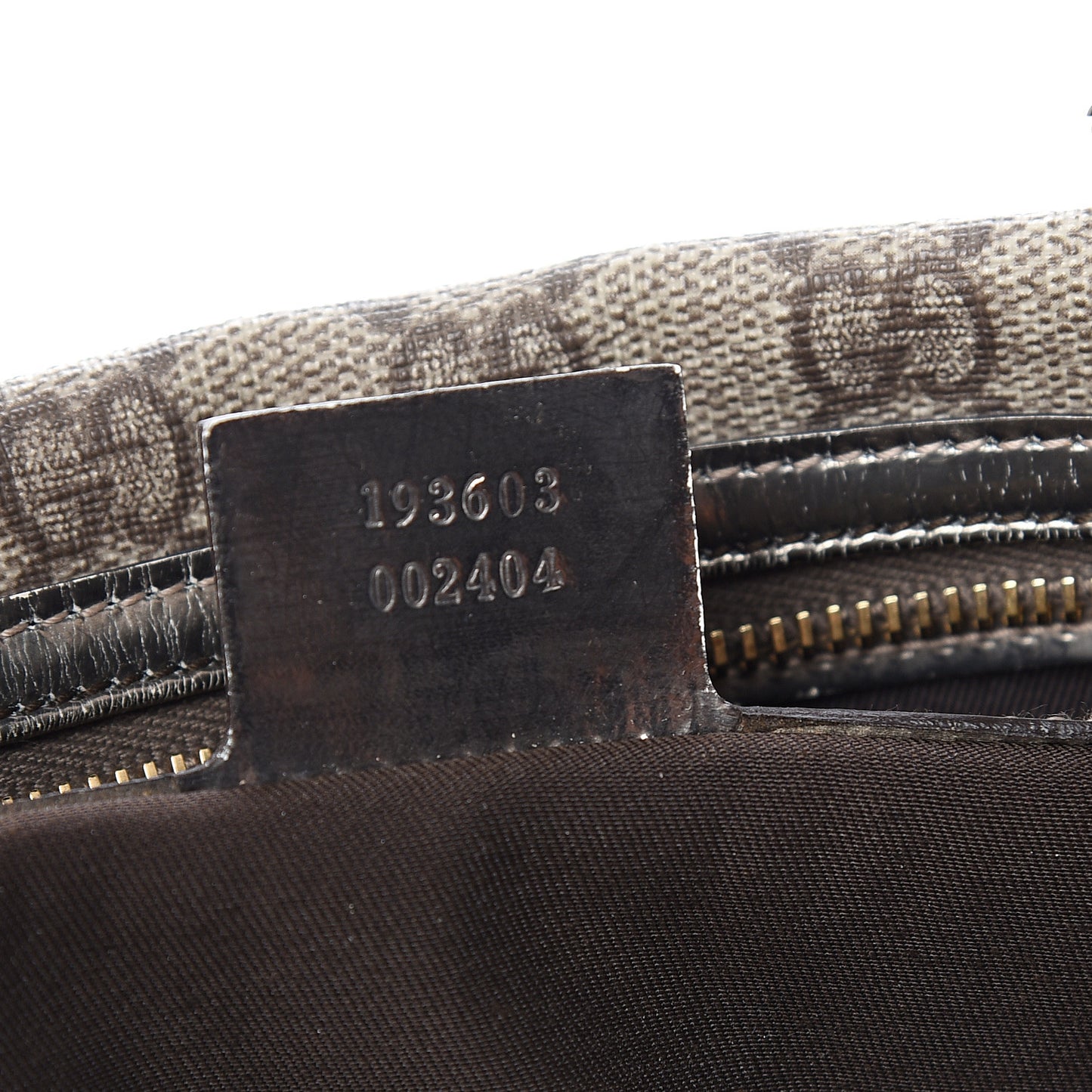 GG Plus Monogram Medium Joy Boston Dark Brown
